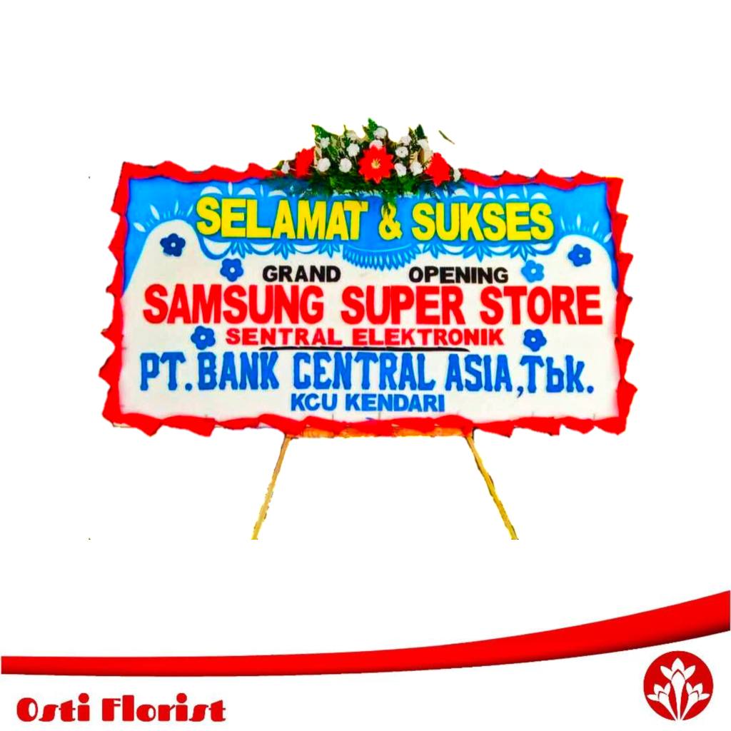 karangan bunga kendari