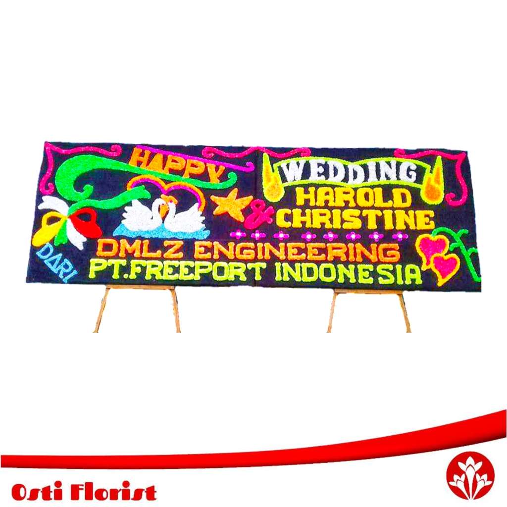 karangan bunga merauke