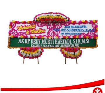 karangan bunga brebes