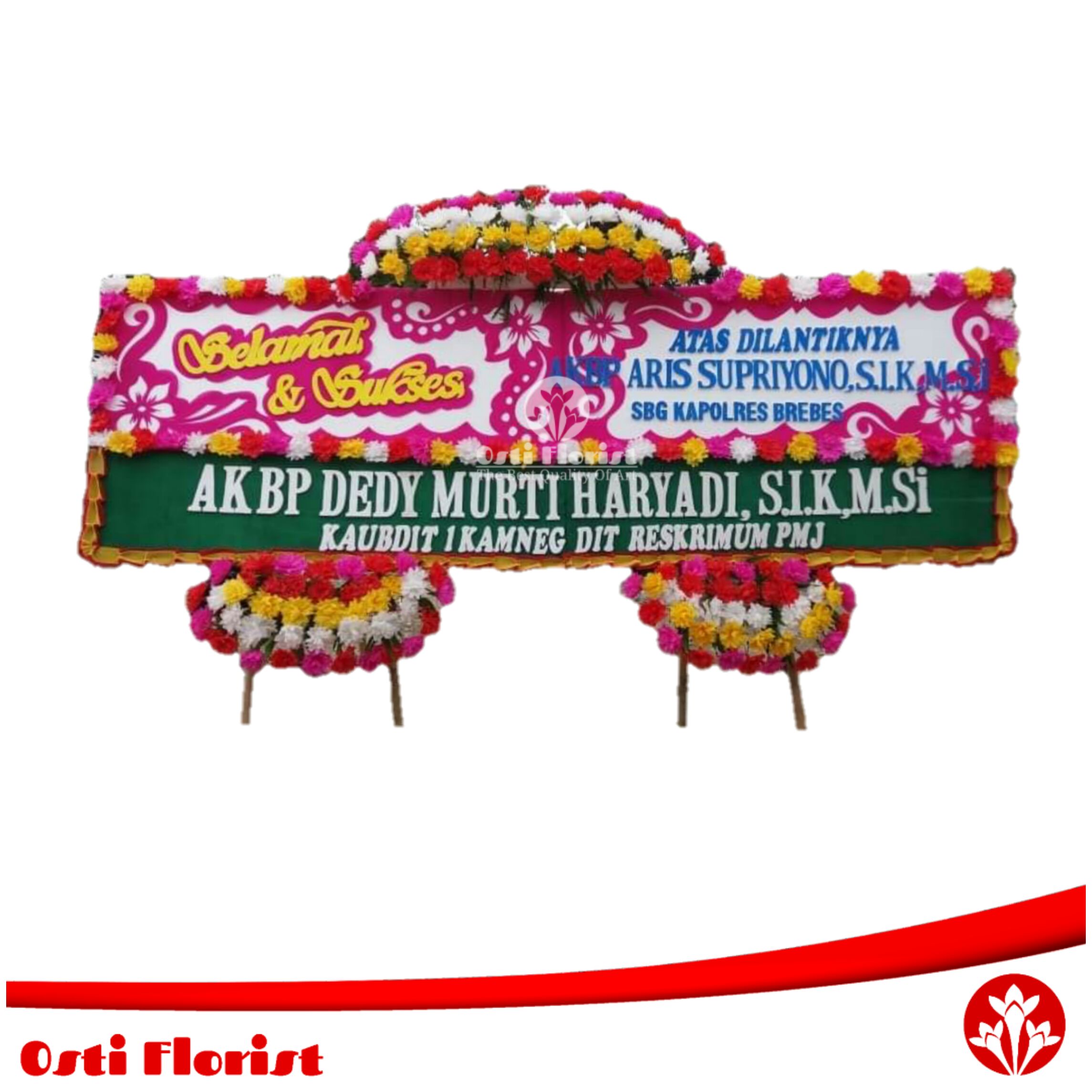 karangan bunga brebes