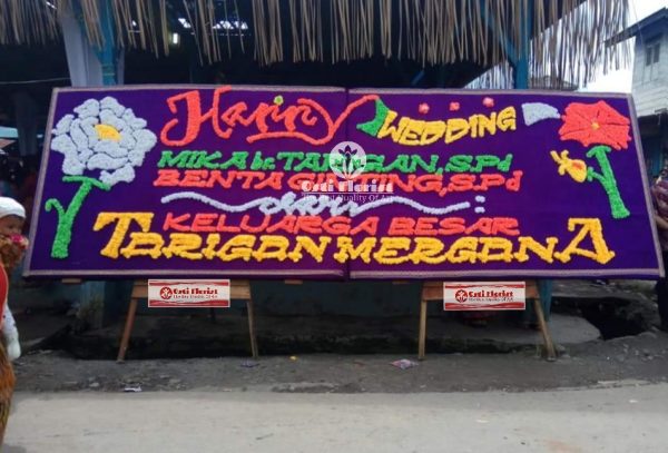 papan bunga kabanjahe