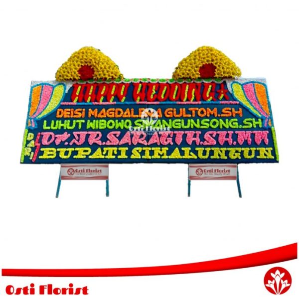 toko papan bunga siantar osti florist