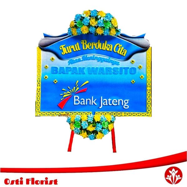karangan bunga duka cita Banjarnegara