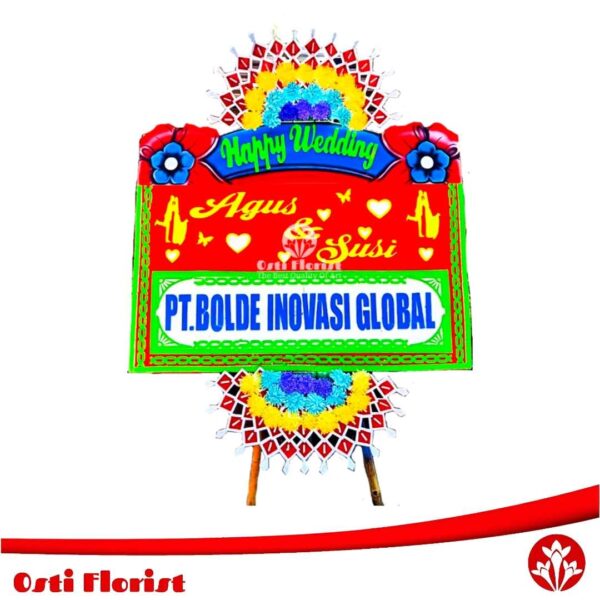 karangan bunga pernikahan salatiga