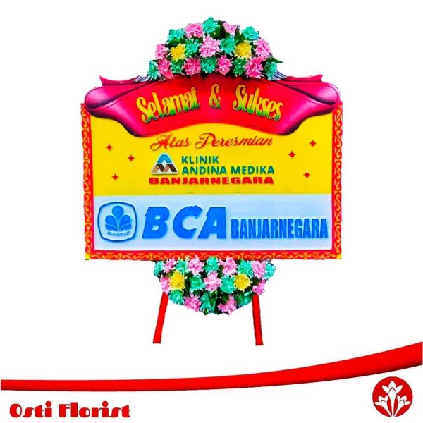 papan bunga Banjarnegara