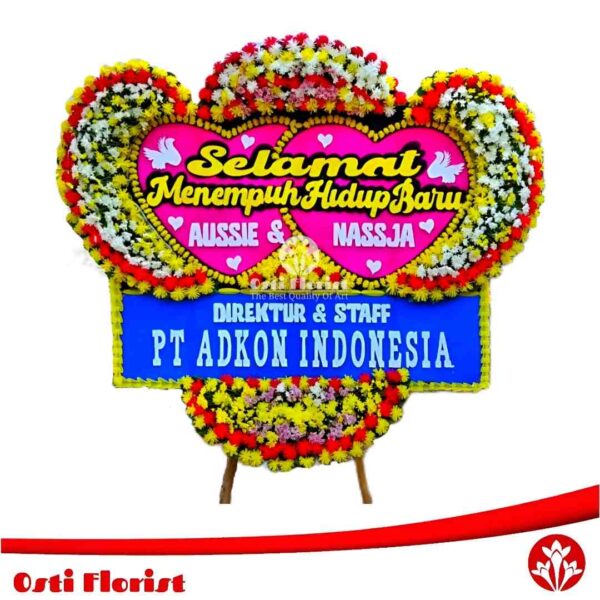papan bunga jakarta osti florist