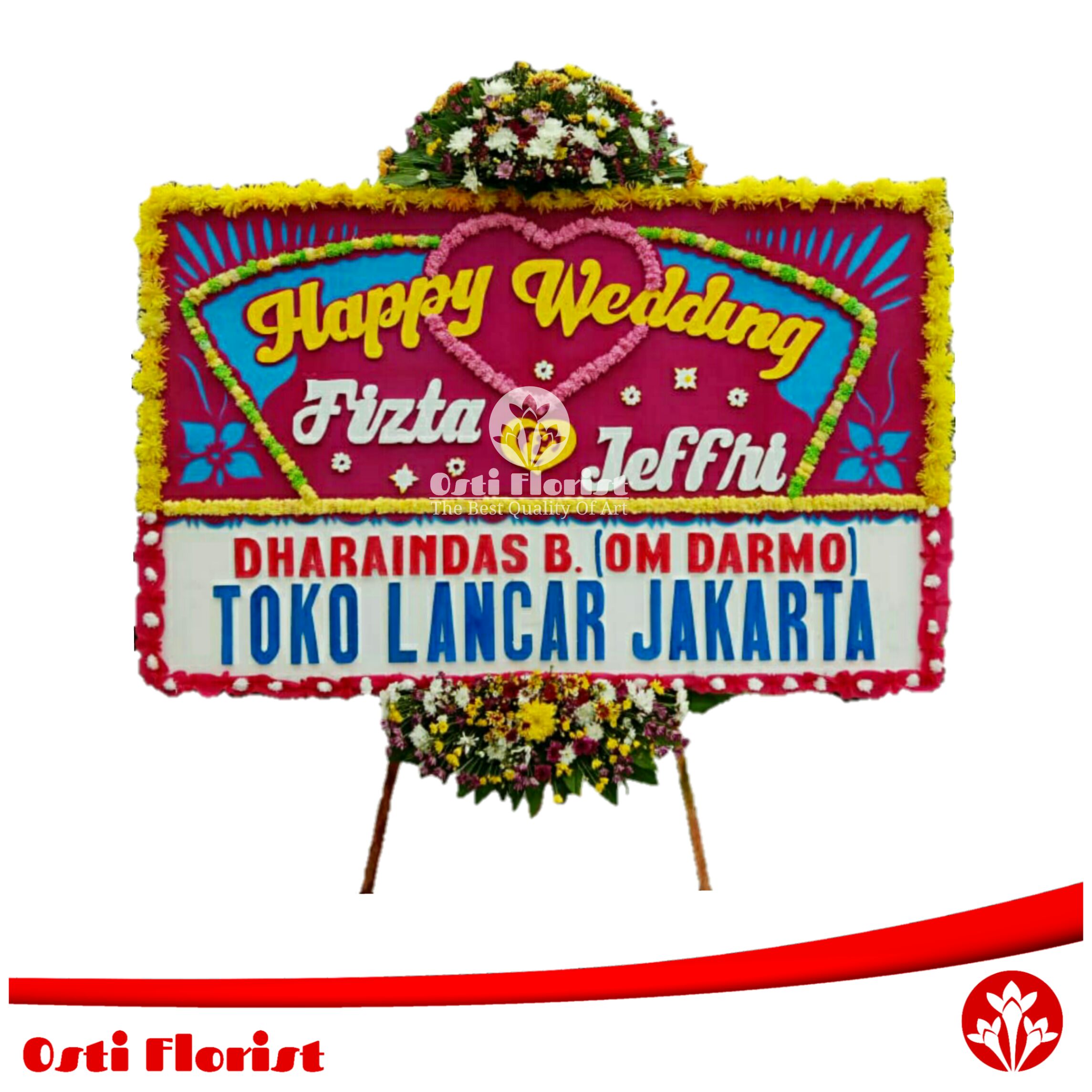 toko bunga papan tanjung pandan