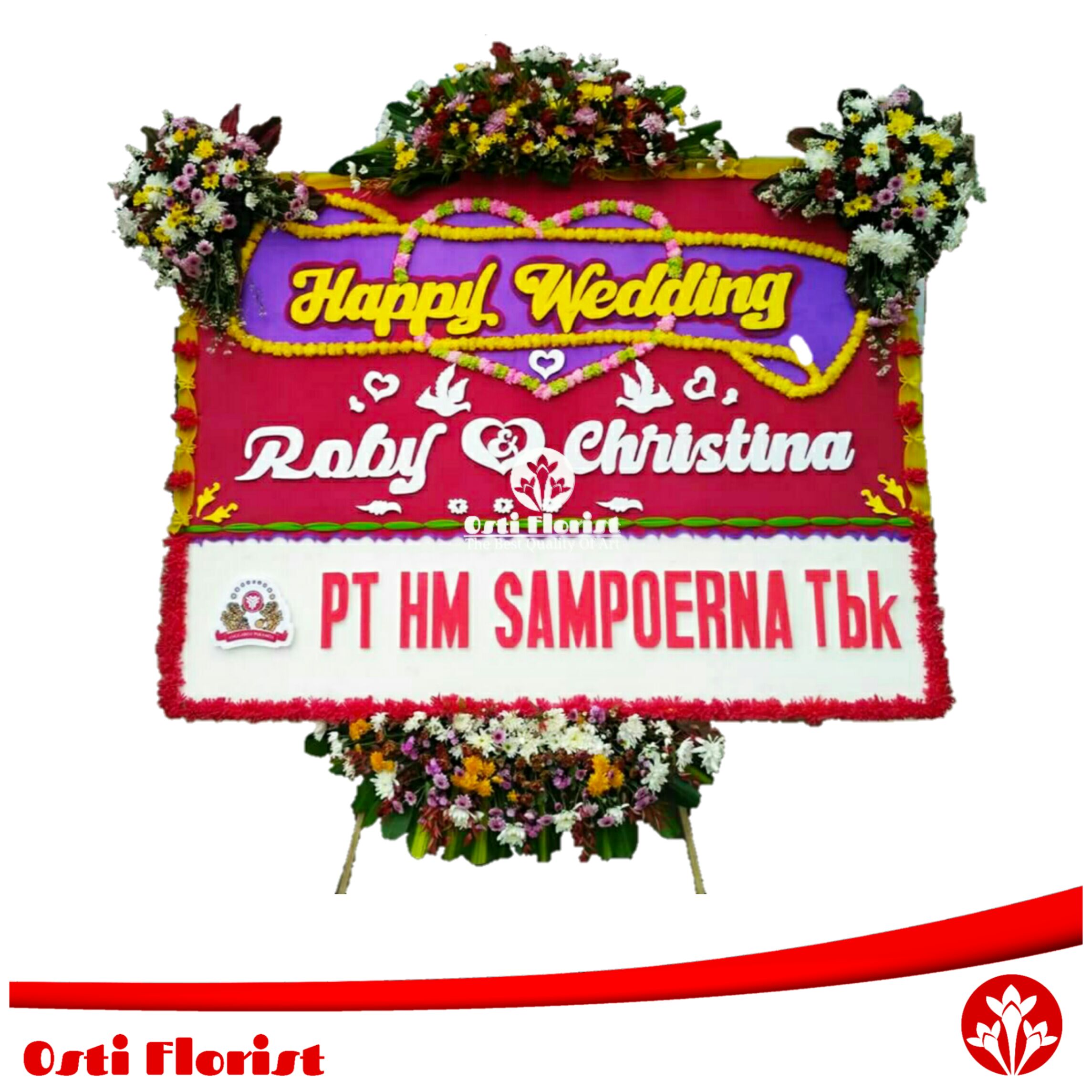 papan bunga tanjung pandan