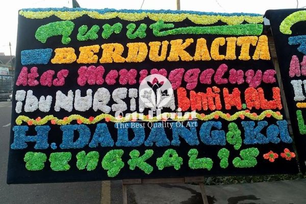 karangan bunga bagansiapapi