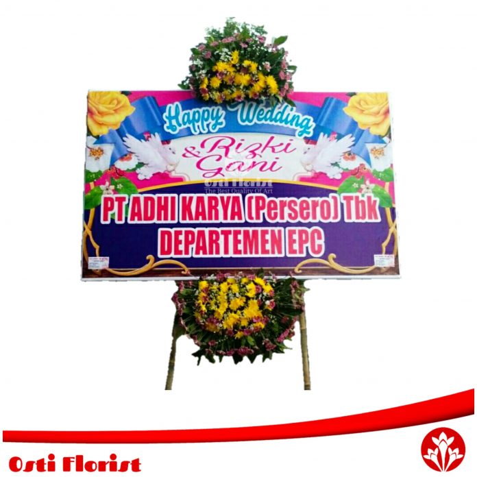 Toko Bunga Papan Madiun Osti Florist
Menjual Karangan Bunga Papan Ucapan untuk Pengiriman di Wilayah Madiun dan Sekitarnya