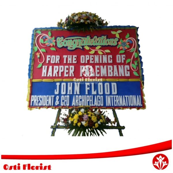 karangan bunga grand opening palembang