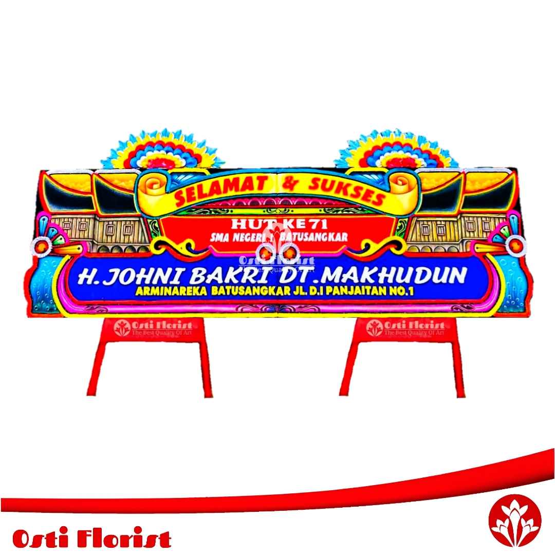 karangan bunga ulang tahun batusangkar