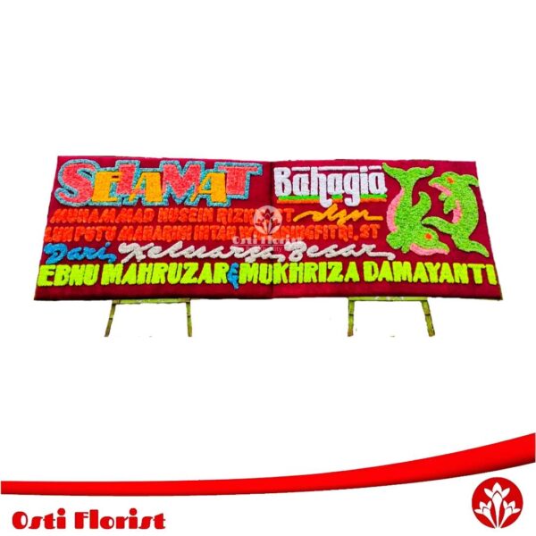 papan bunga pernikahan pangkalan kerinci