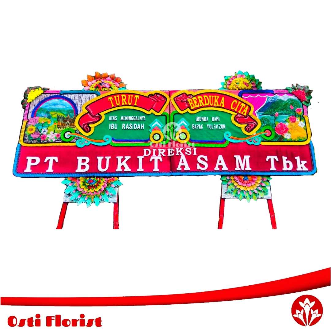 karangan bunga dukacita sawahlunto