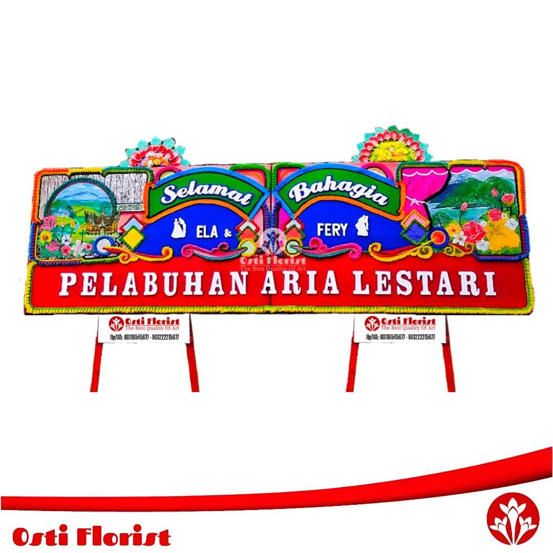 karangan bunga pernikahan sawahlunto