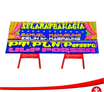 papan bunga porsea