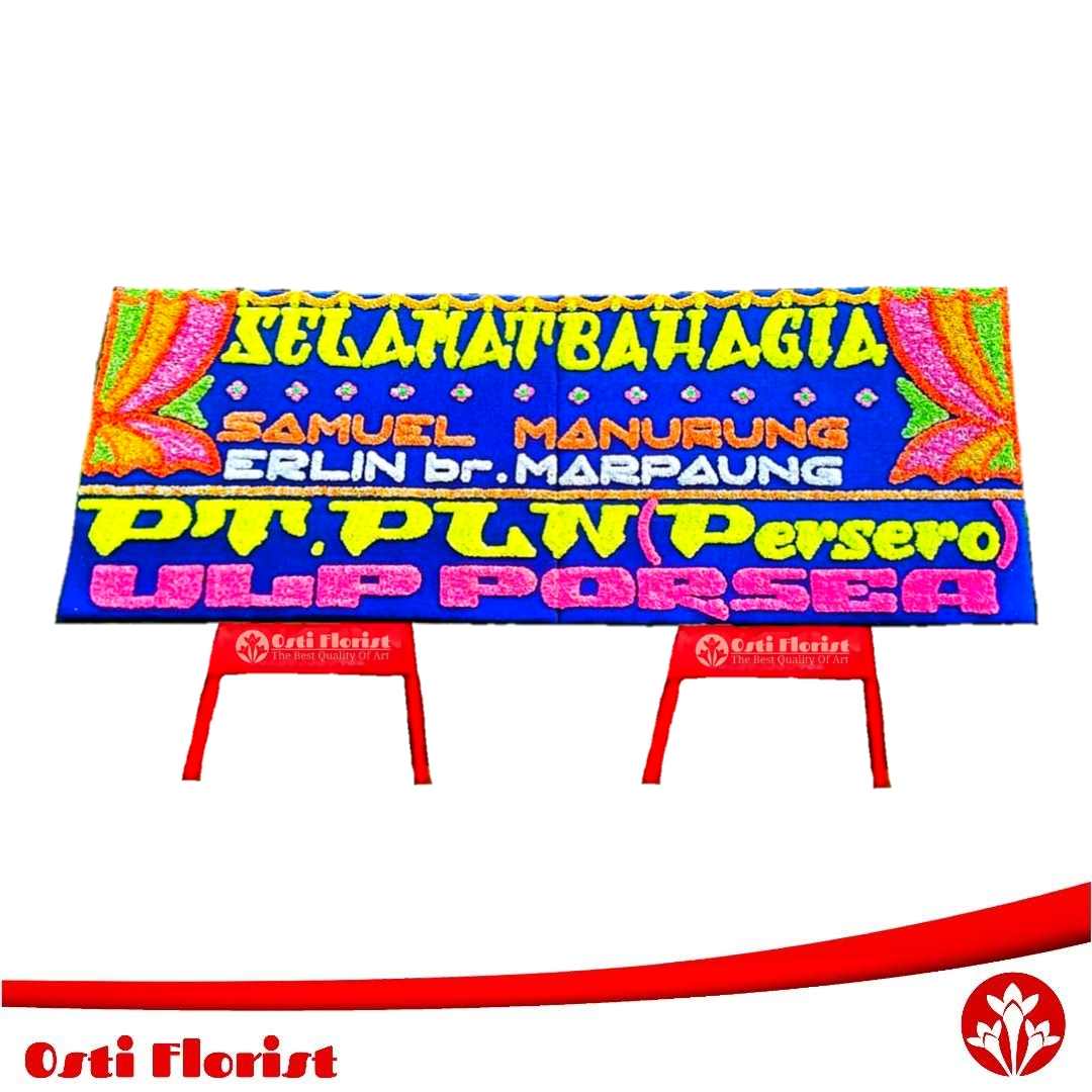 papan bunga porsea