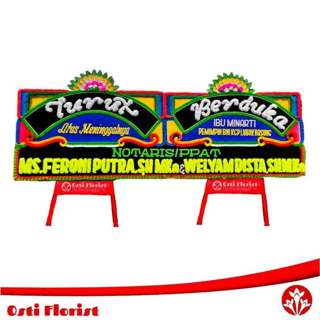 bunga papan dukacita pariaman