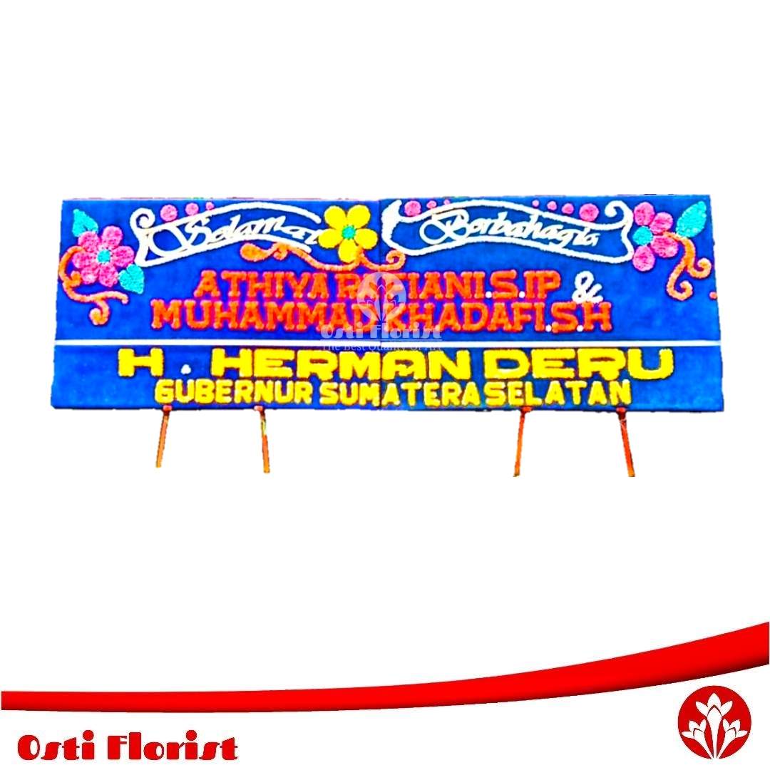 karangan bunga wedding pagar alam