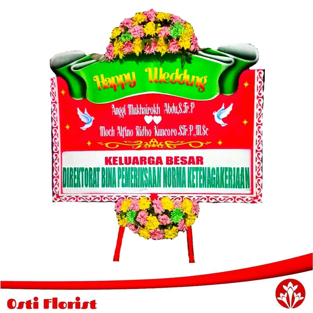 Karangan Bunga Cilacap Osti Florist : Tersedia Beragam Produk Bunga Papan Ucapan untuk Kebutuhan Acara di Kota Cilacap, Jawa Tengah