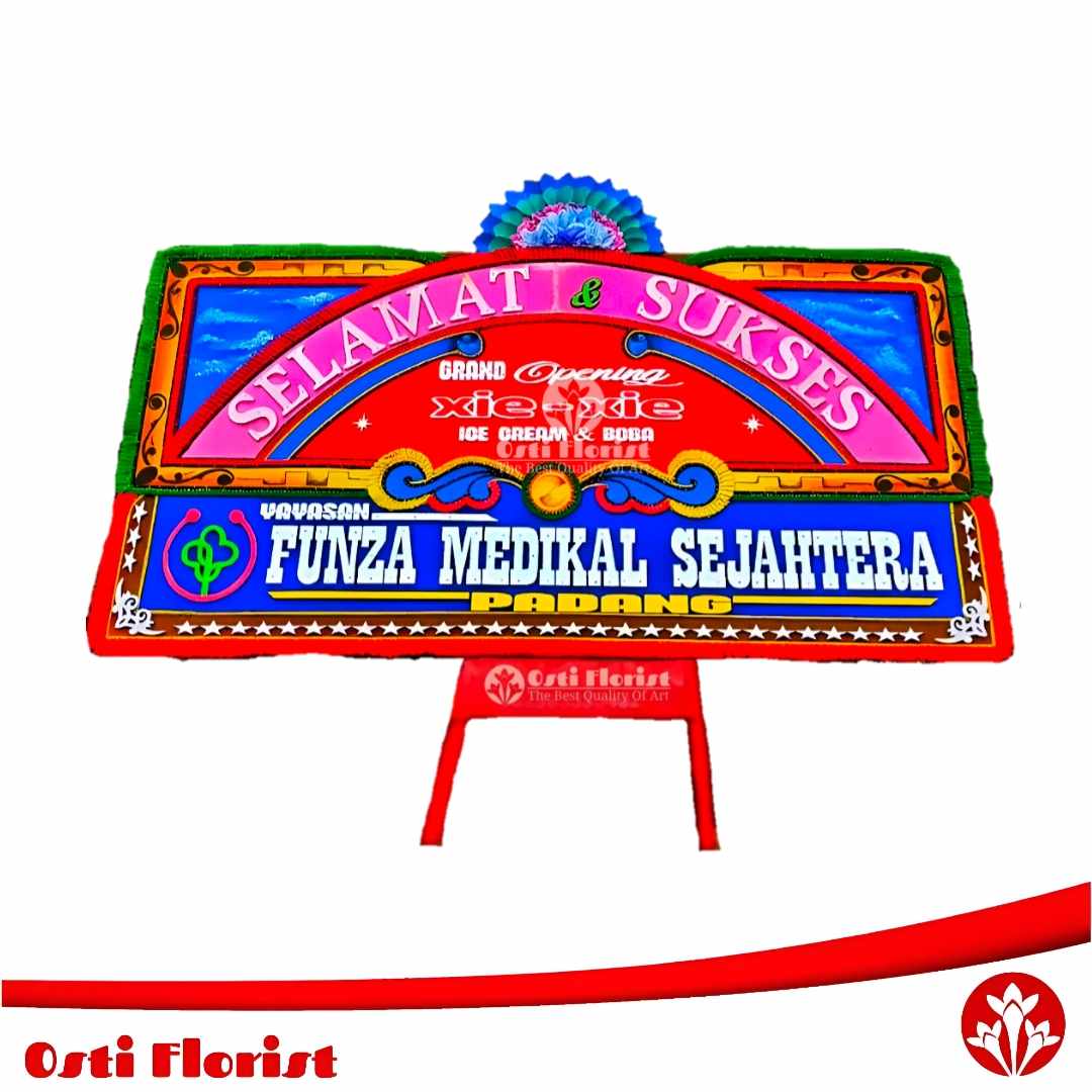 papan bunga grand opening padang panjang