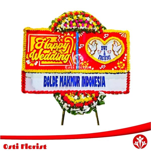 karangan bunga pernikahan tangerang