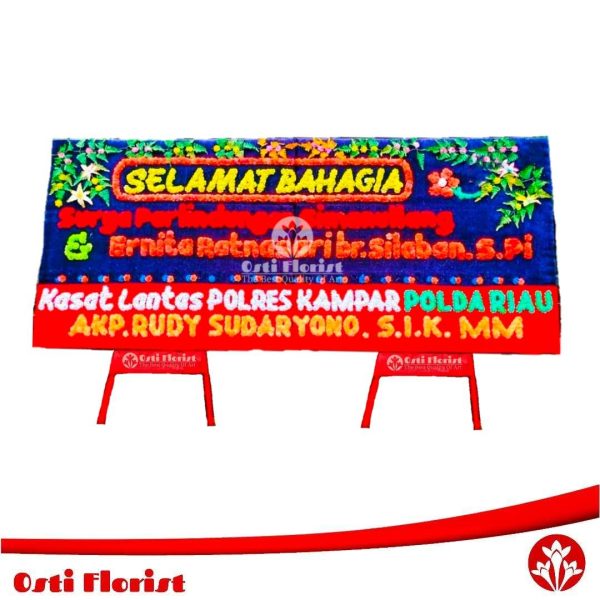 papan bunga pernikahan sibolga