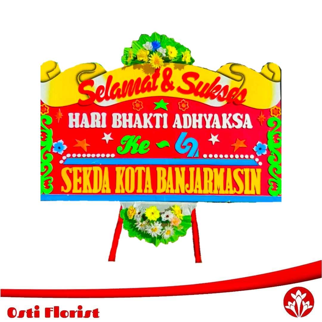 papan bunga ulang tahun banjarmasin
