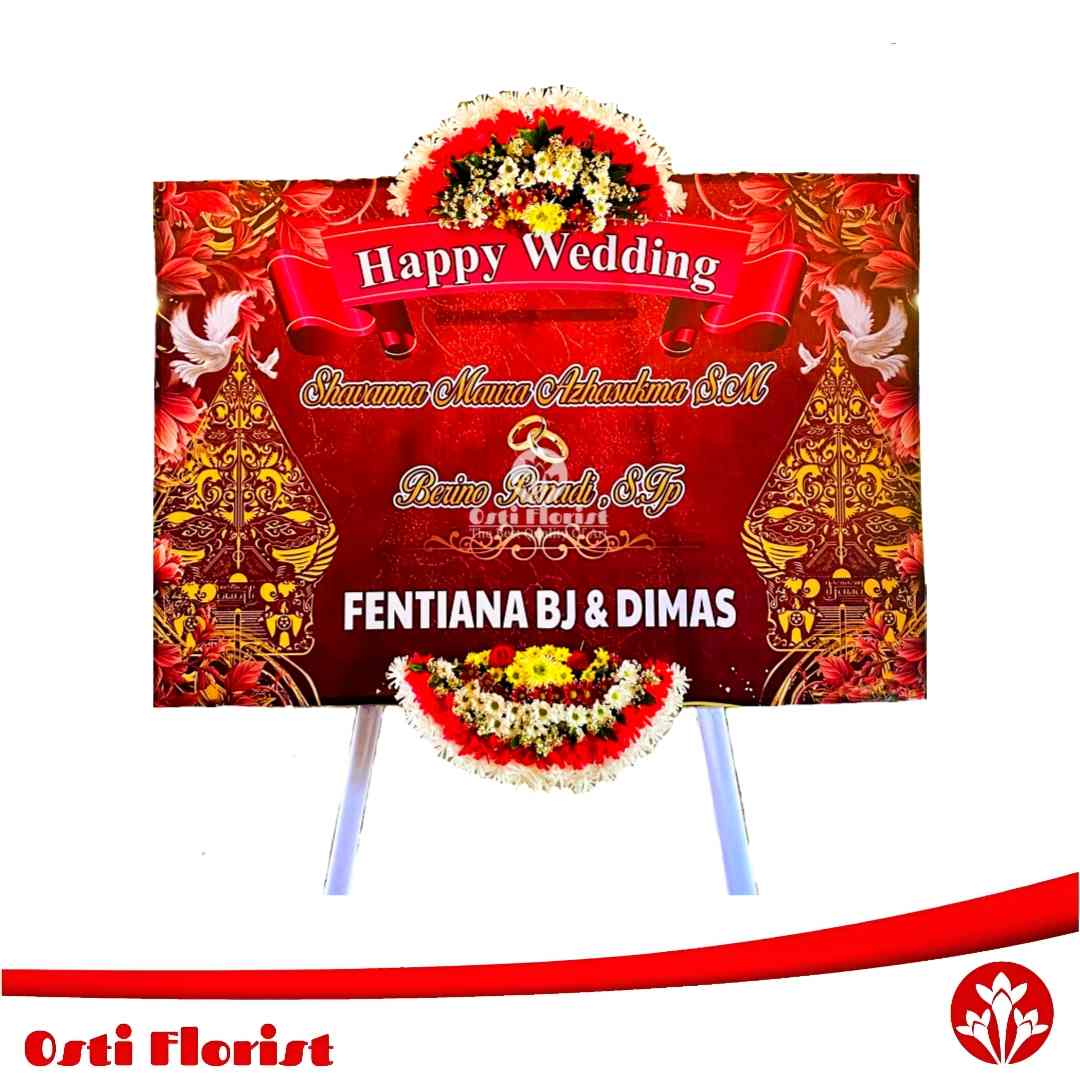 karangan bunga pernikahan banyuwangi