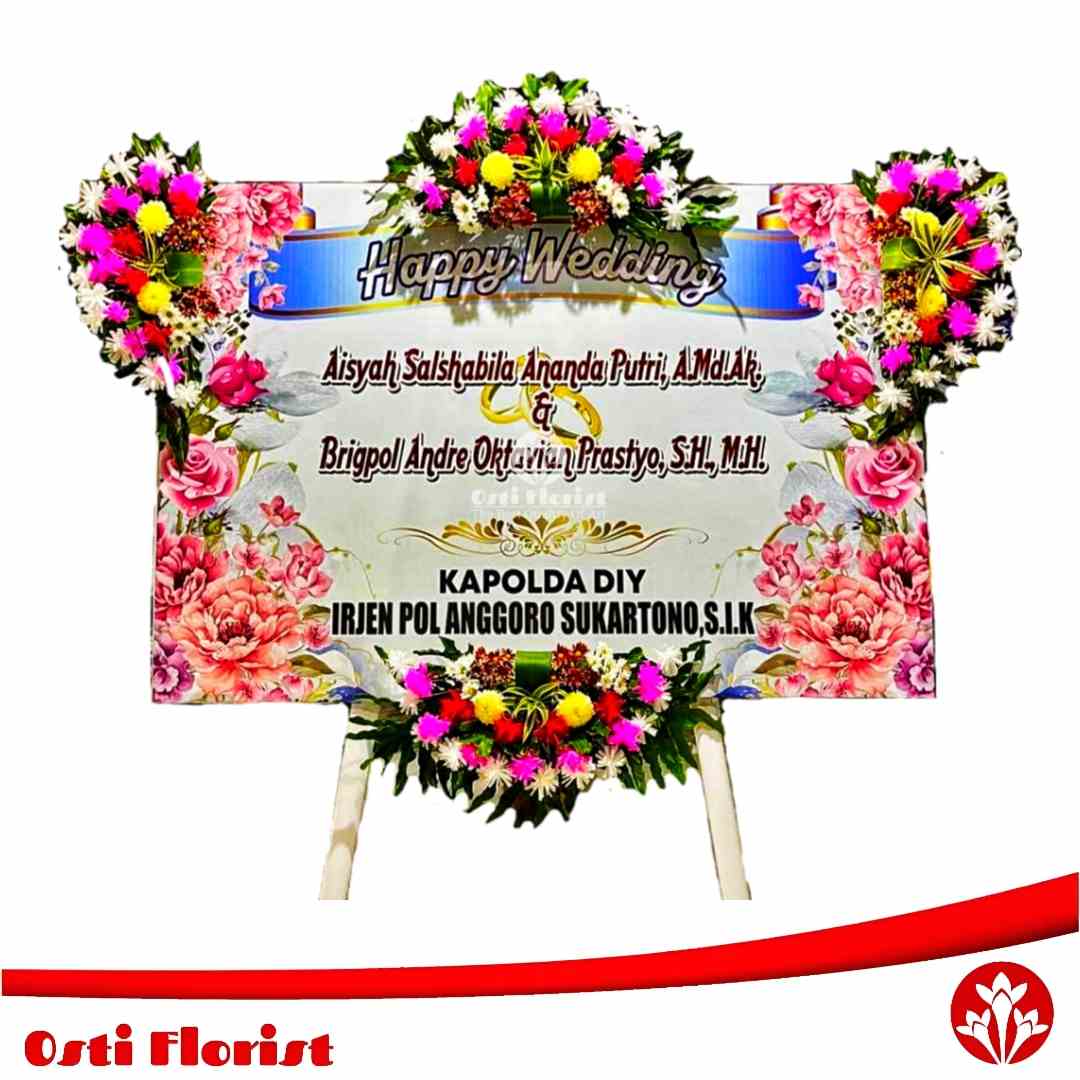karangan bunga wedding banyuwangi