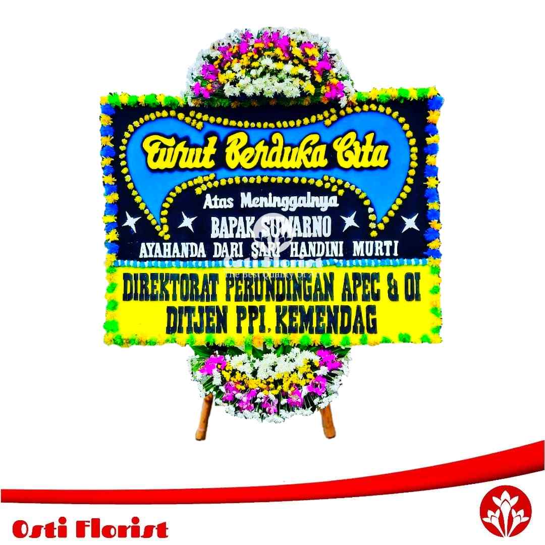 bunga papan duka cita depok