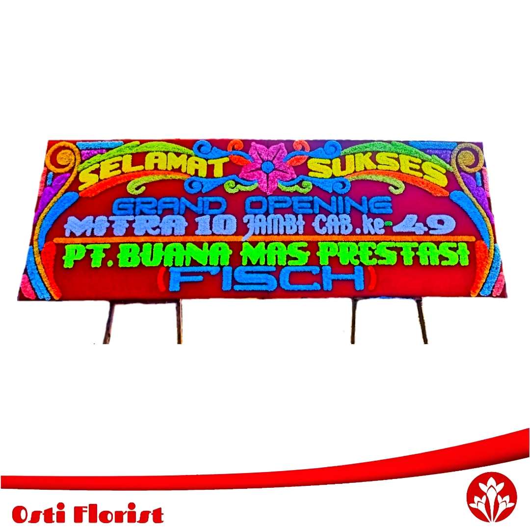 bunga papan grand opening jambi