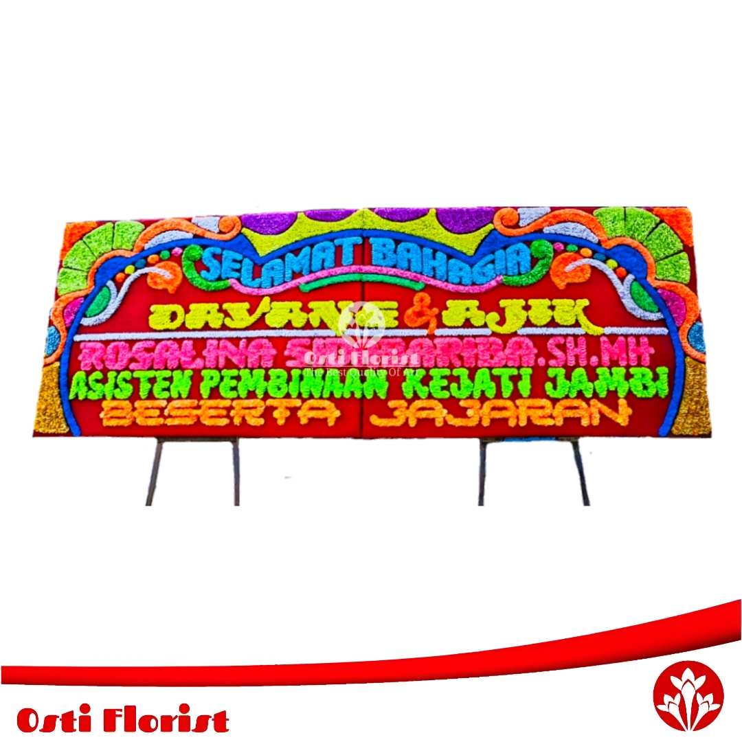 bunga papan pernikahan jambi