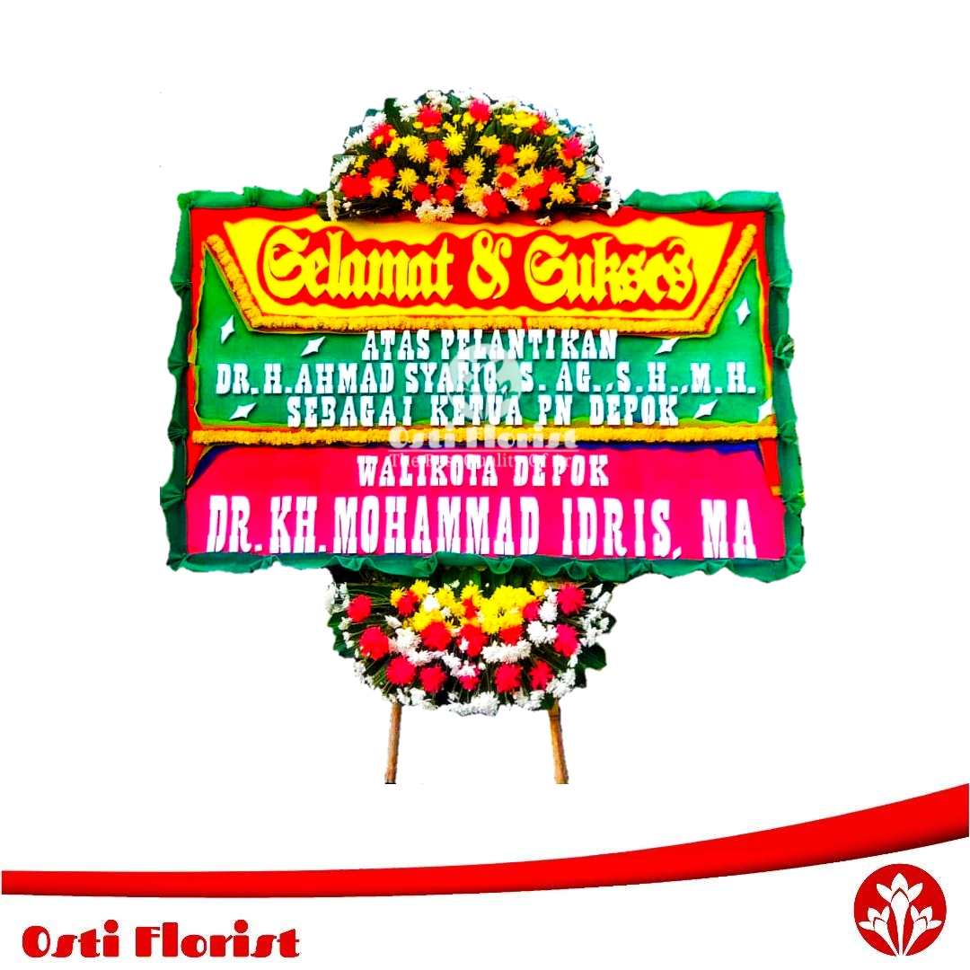 karangan bunga pelantikan depok