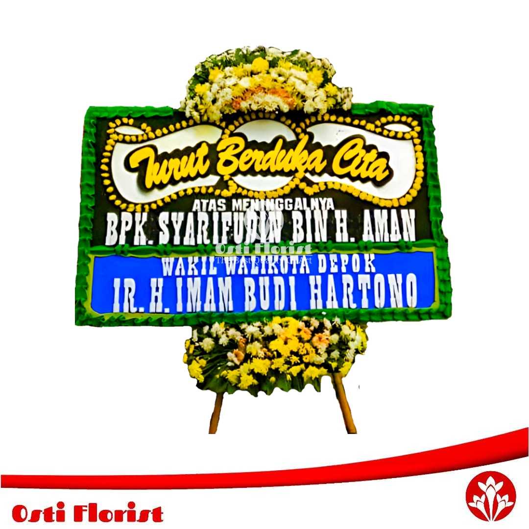 karangan bunga duka cita depok