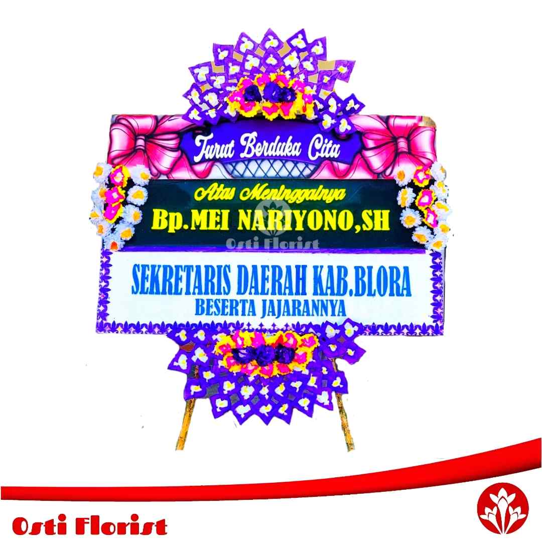 karangan bunga dukacita blora