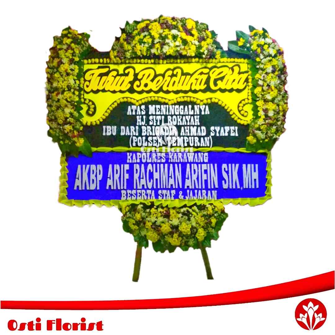karangan bunga dukacita karawang