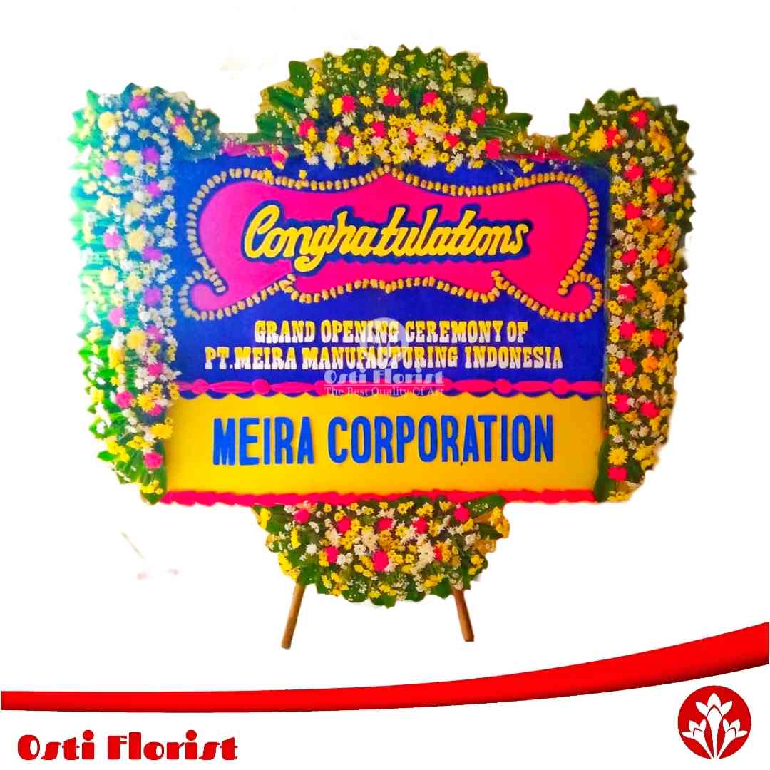 karangan bunga grand opening karawang