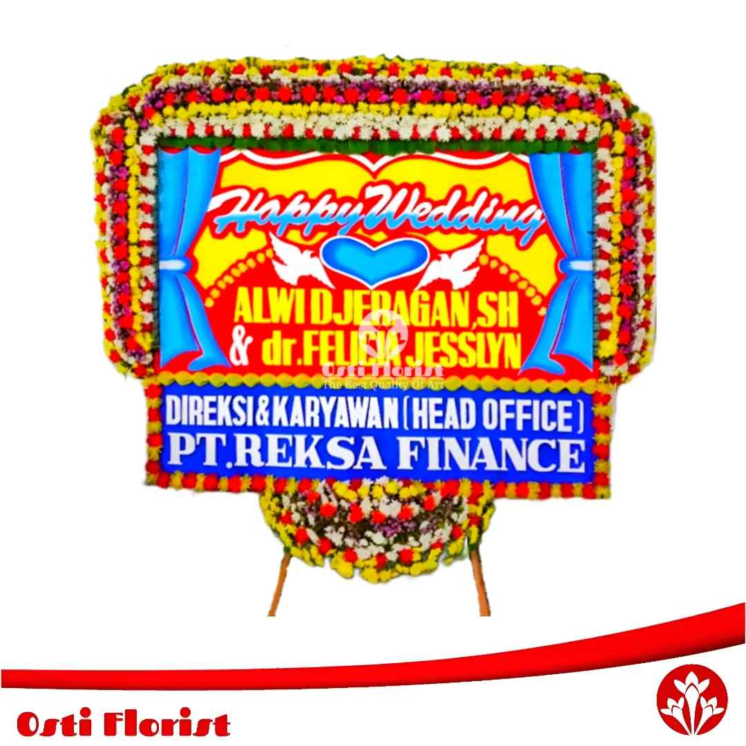 karangan bunga pernikahan bandar lampung