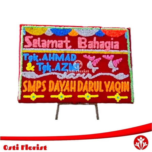 karangan bunga pernikahan lhokseumawe