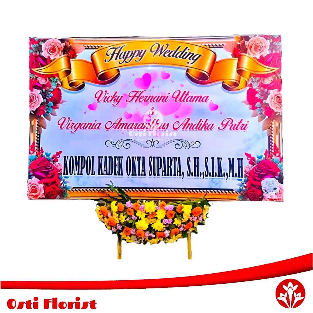 karangan bunga pernikahan pasuruan