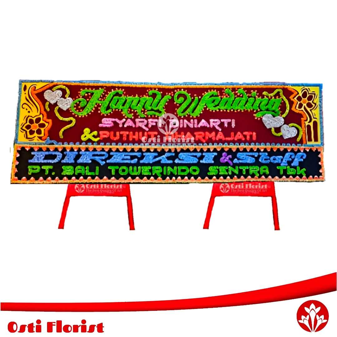 karangan bunga wedding lubuklinggau