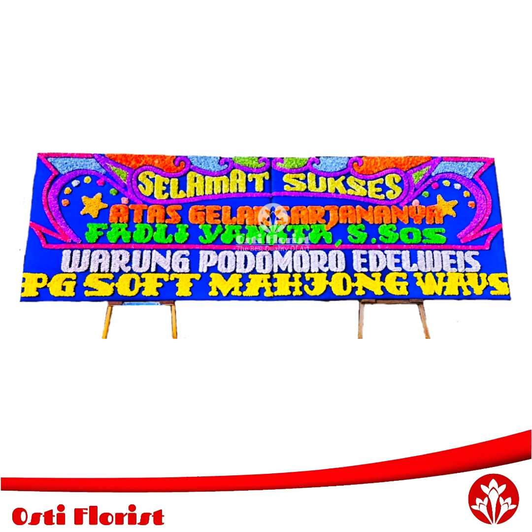 karangan bunga wisuda jambi