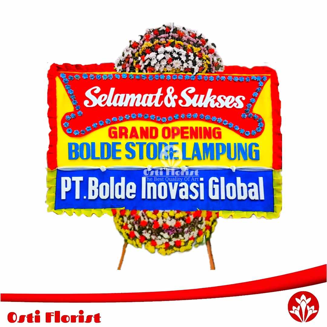 papan bunga grand opening bandar lampung