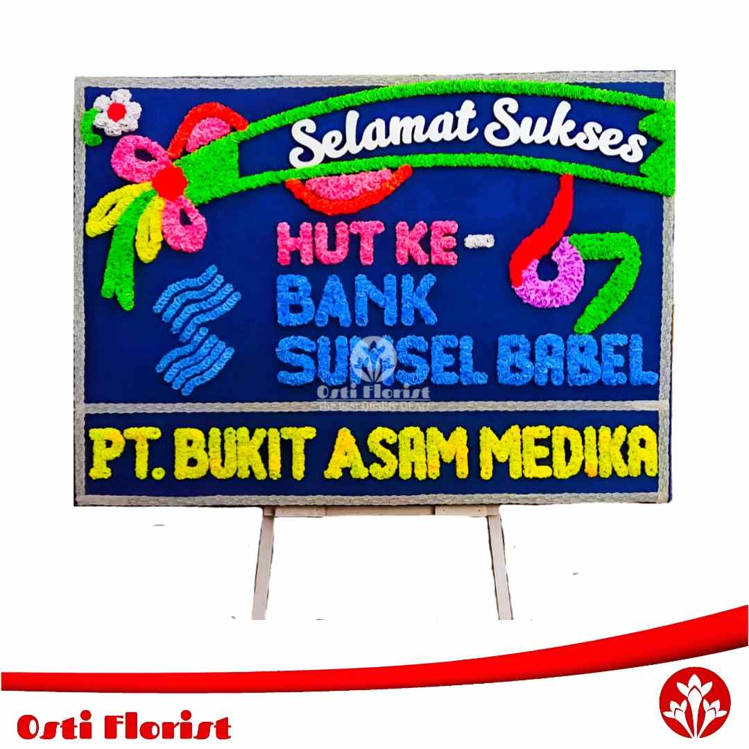 papan bunga hut muara enim