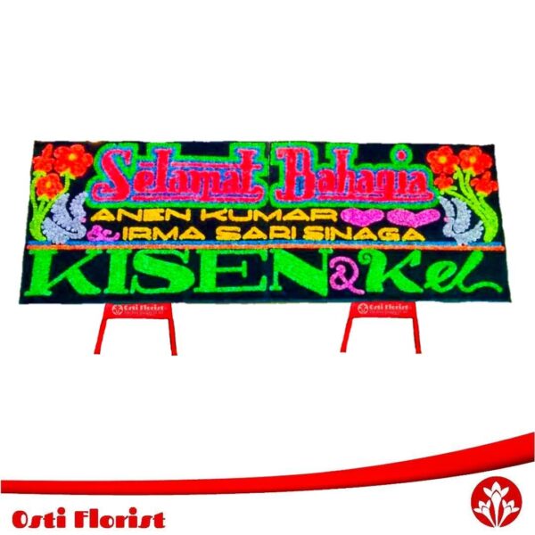 karangan bunga pernikahan bagan batu