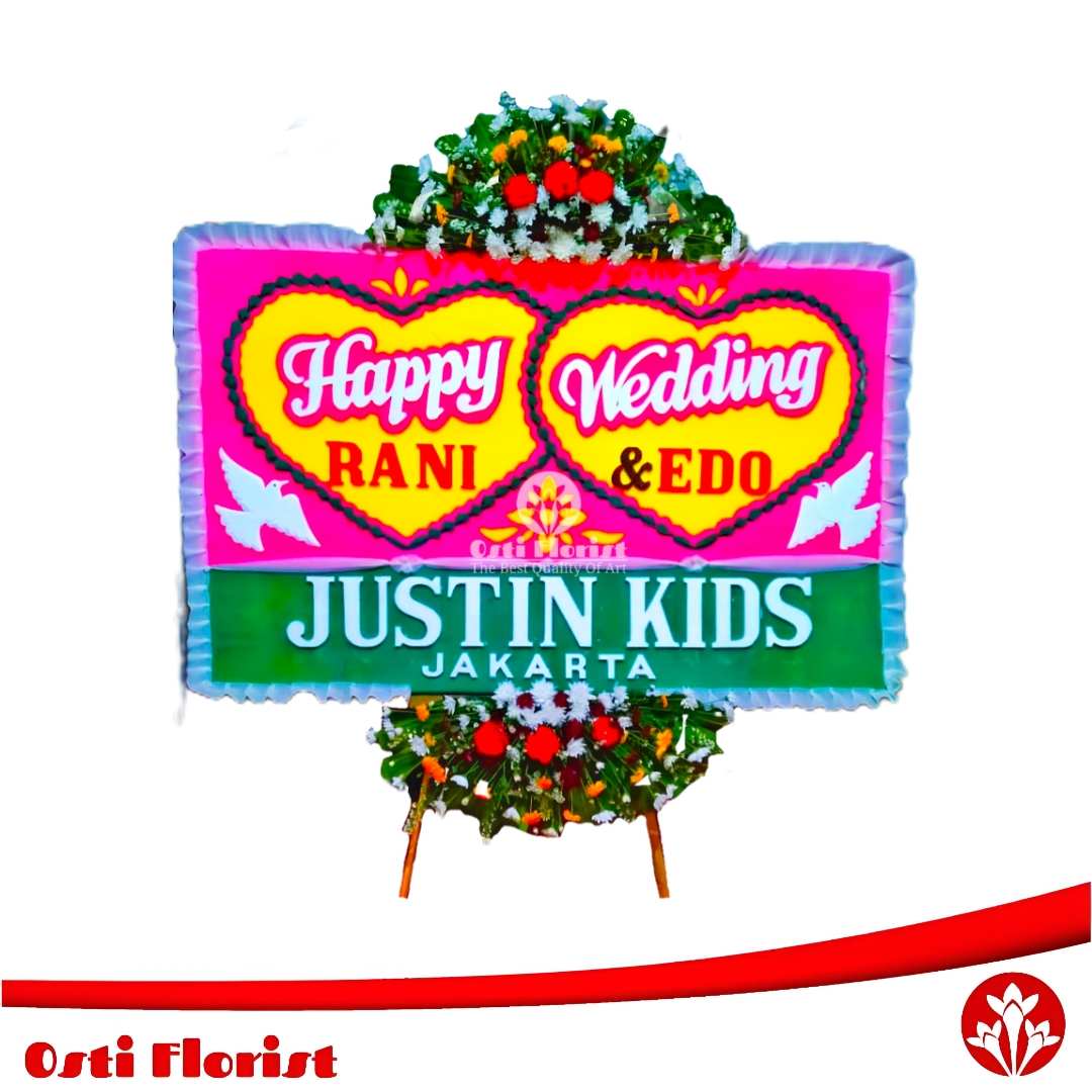 karangan bunga pernikahan bandar lampung