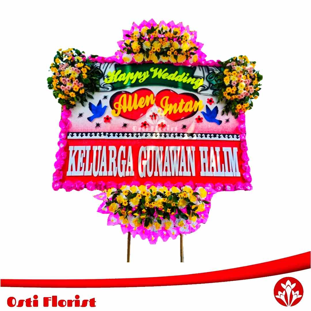 karangan bunga pernikahan surakarta