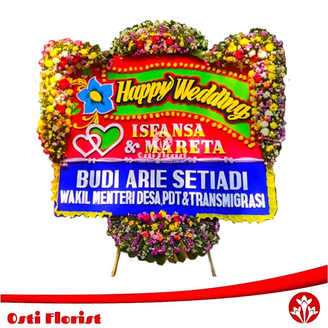 karangan bunga wedding bandar lampung