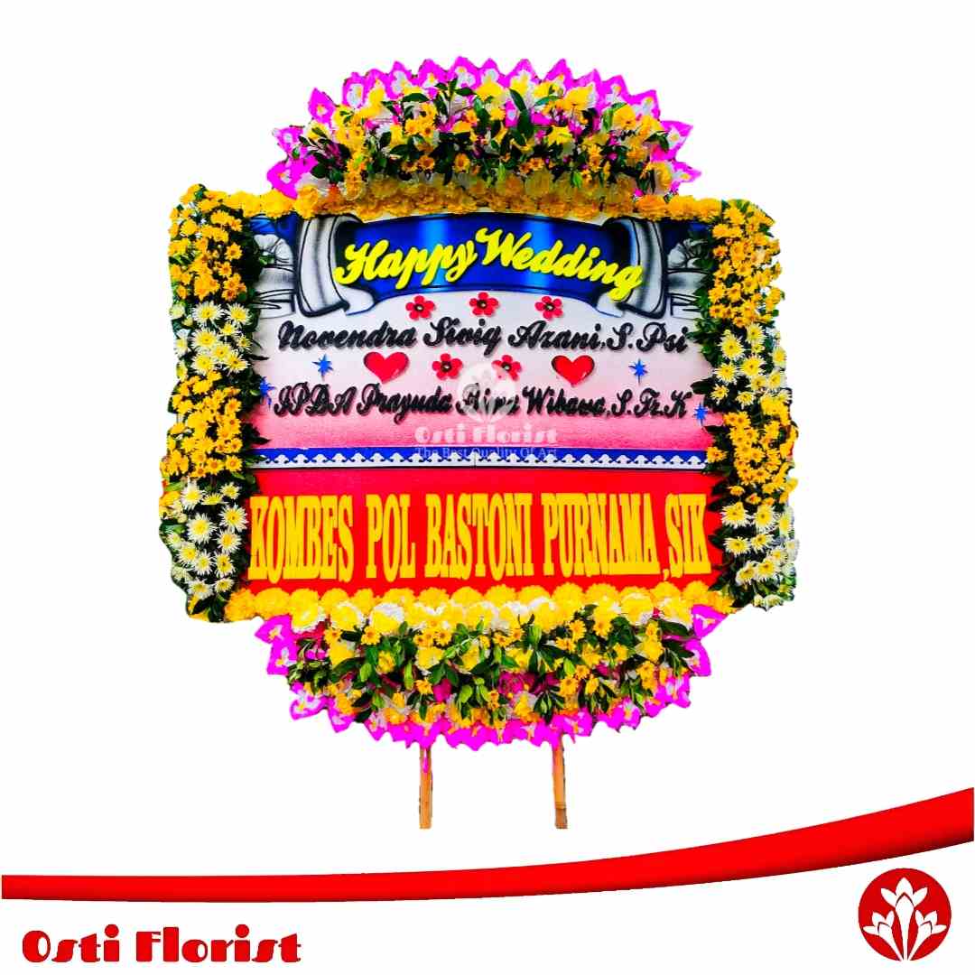 karangan bunga wedding surakarta